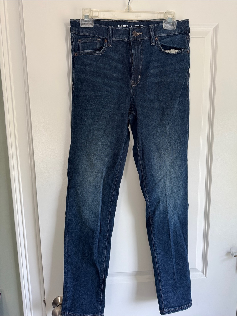 Old Navy Men's Navy Slim Stretch Jeans